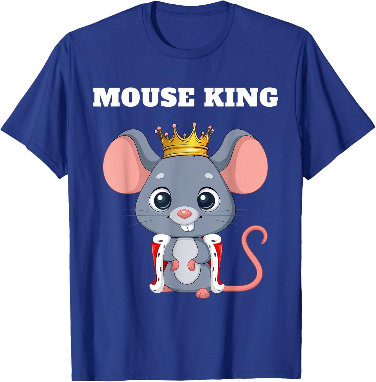 Mouse King | Mouse | Boys Mouse T-Shirt - T-Shirt | Royal