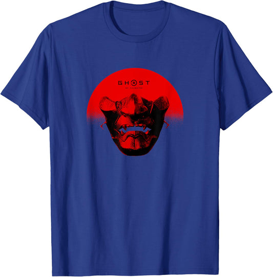 Ghost of Tsushima Half Sun Mask T-Shirt - T-Shirt | Royal