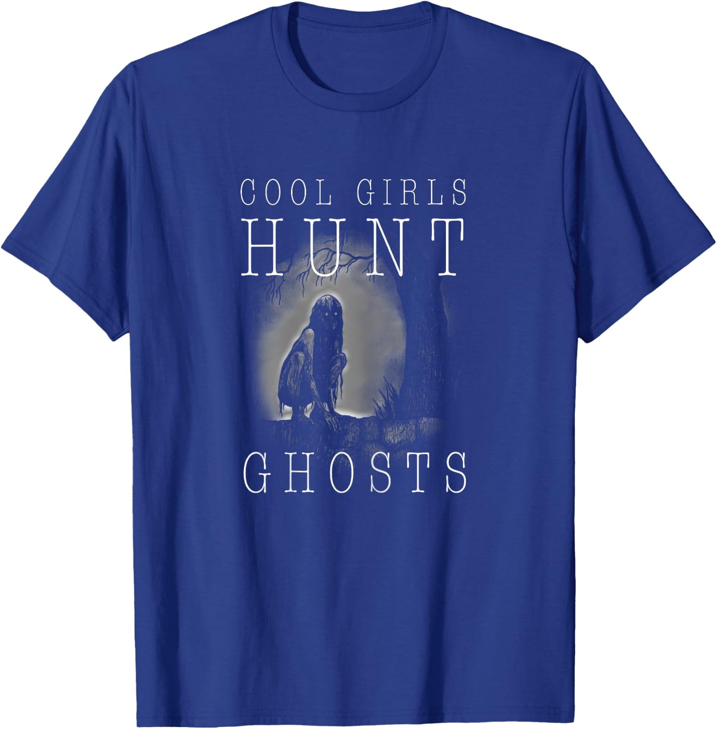 Ghost Hunting Shirt Funny Ghosthunter Girl Paranormal T-Shirt - T-Shirt | Royal