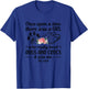 Once Upon A Time There Was A Girl Really Loved Dog & Crocs T-Shirt - T-Shirt | Royal