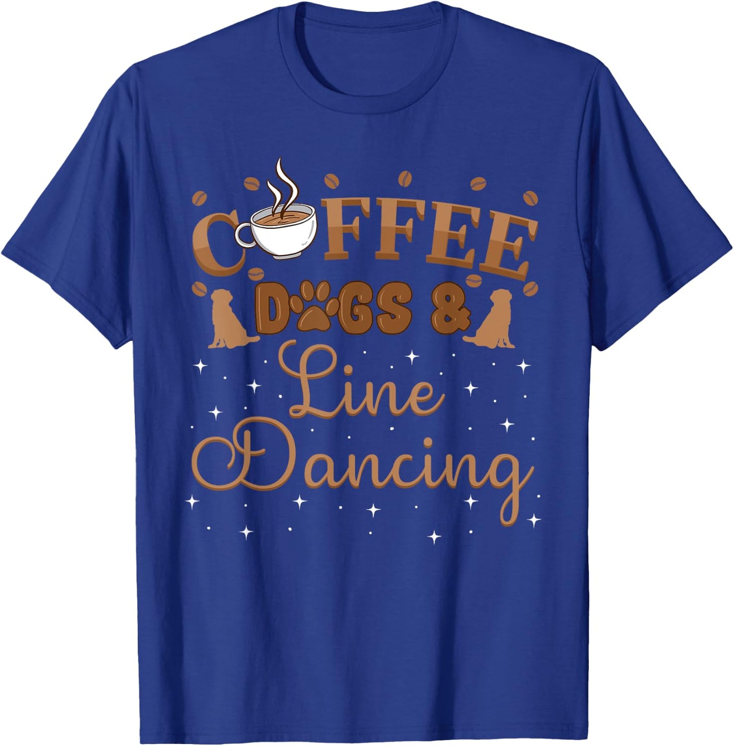 Line Dancing Group Dance Teacher Dancer Choreographer Gift Men Women T-Shirt - T-Shirt | Royal