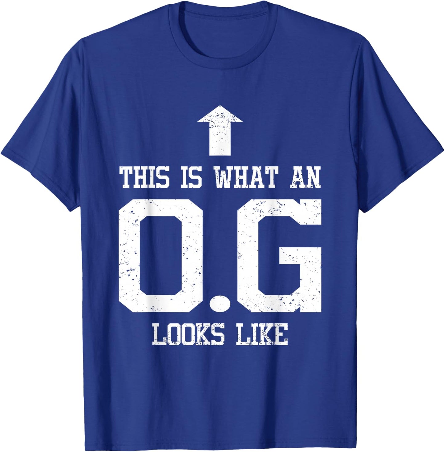 OG Shirt Original Gangster Gift Dad Grandpa Uncle T-Shirt - T-Shirt | Royal