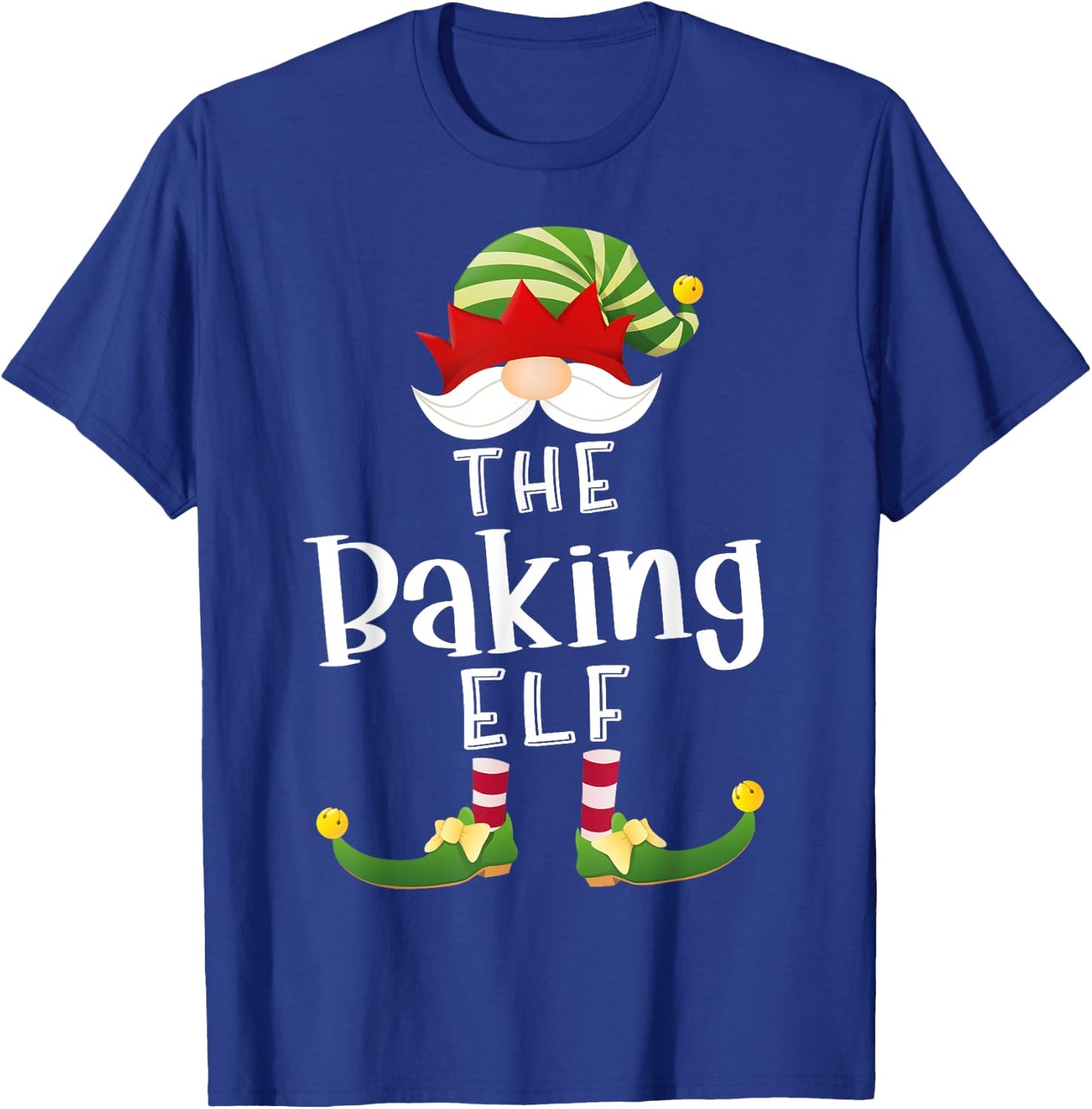 Baking Elf Group Christmas Funny Pajama Party T-Shirt - T-Shirt | Royal