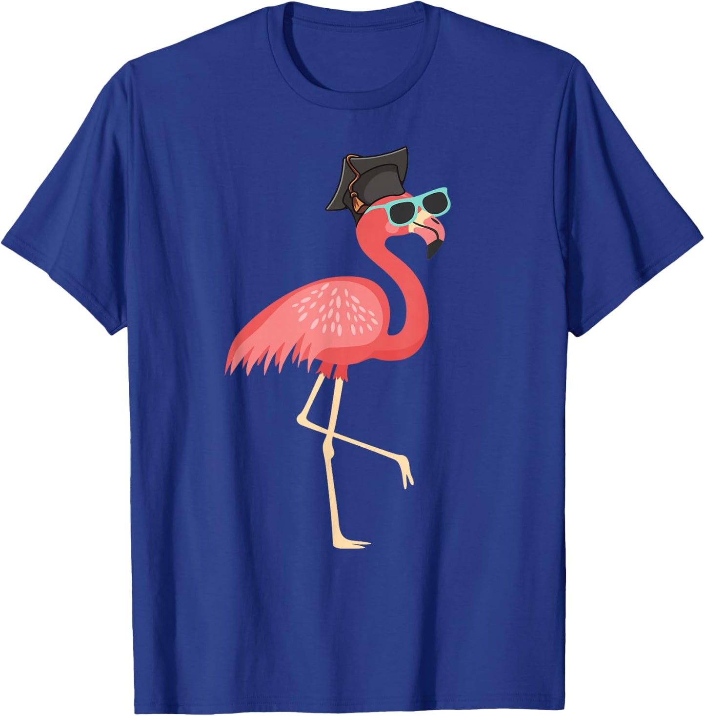 Cute Graduation 2023, Flamingo Grad 2023 Graduating Flamingo T-Shirt - T-Shirt | Royal
