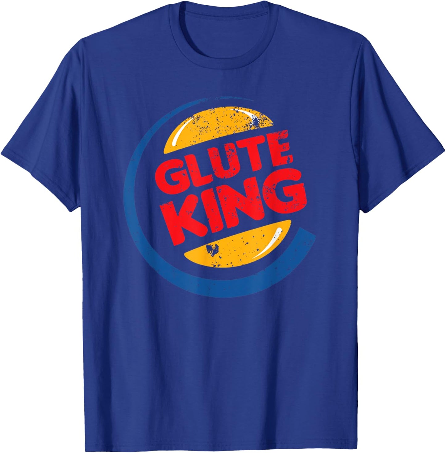 Glute King Funny Cheat Day Ass Meat Day T-Shirt - T-Shirt | Royal