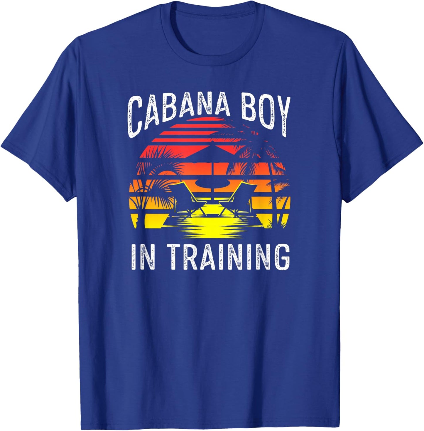 Cabana Boy In Training T-Shirt - T-Shirt | Royal