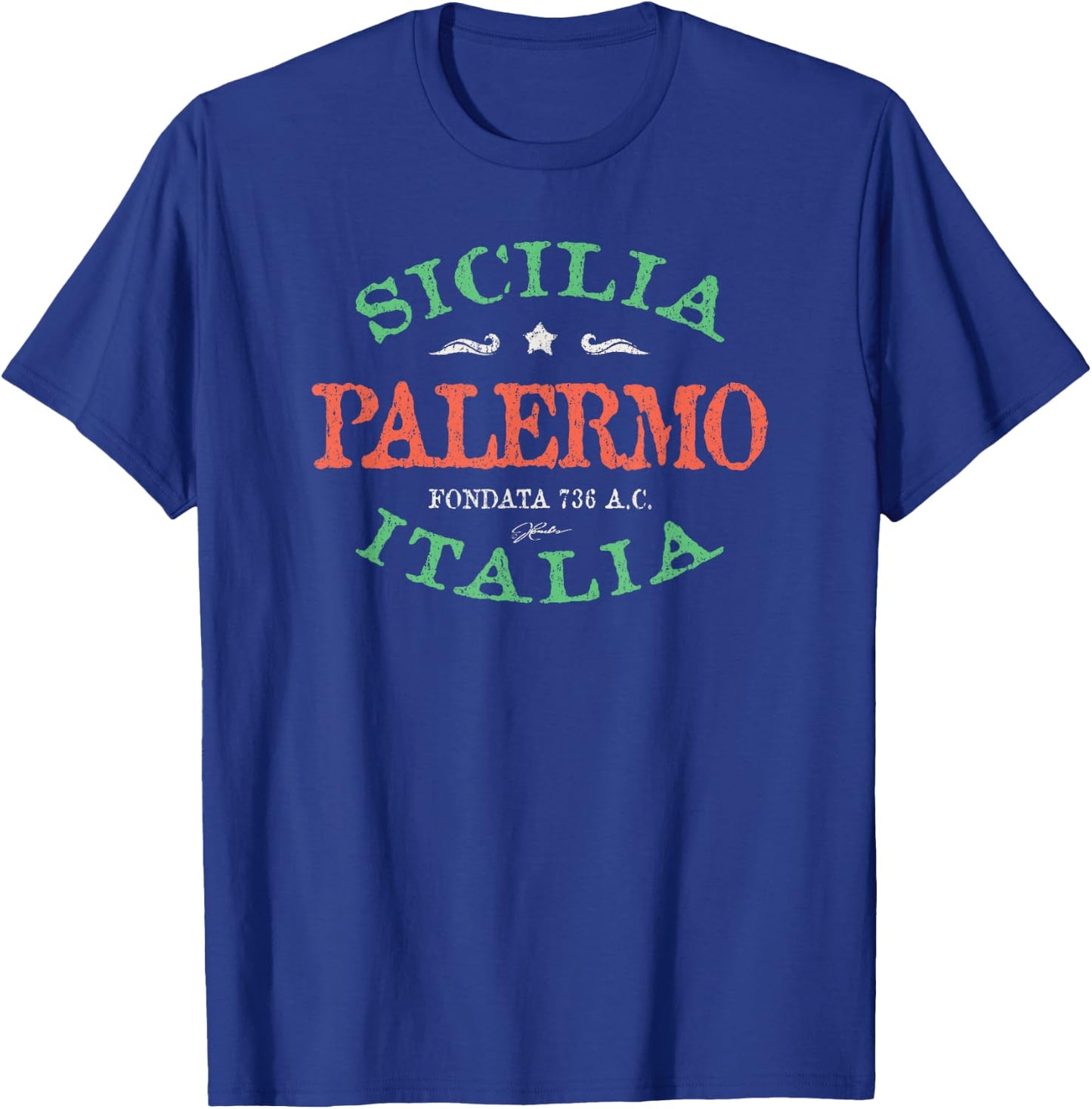JCombs: Palermo, Sicily, Italy T-Shirt - T-Shirt | Royal