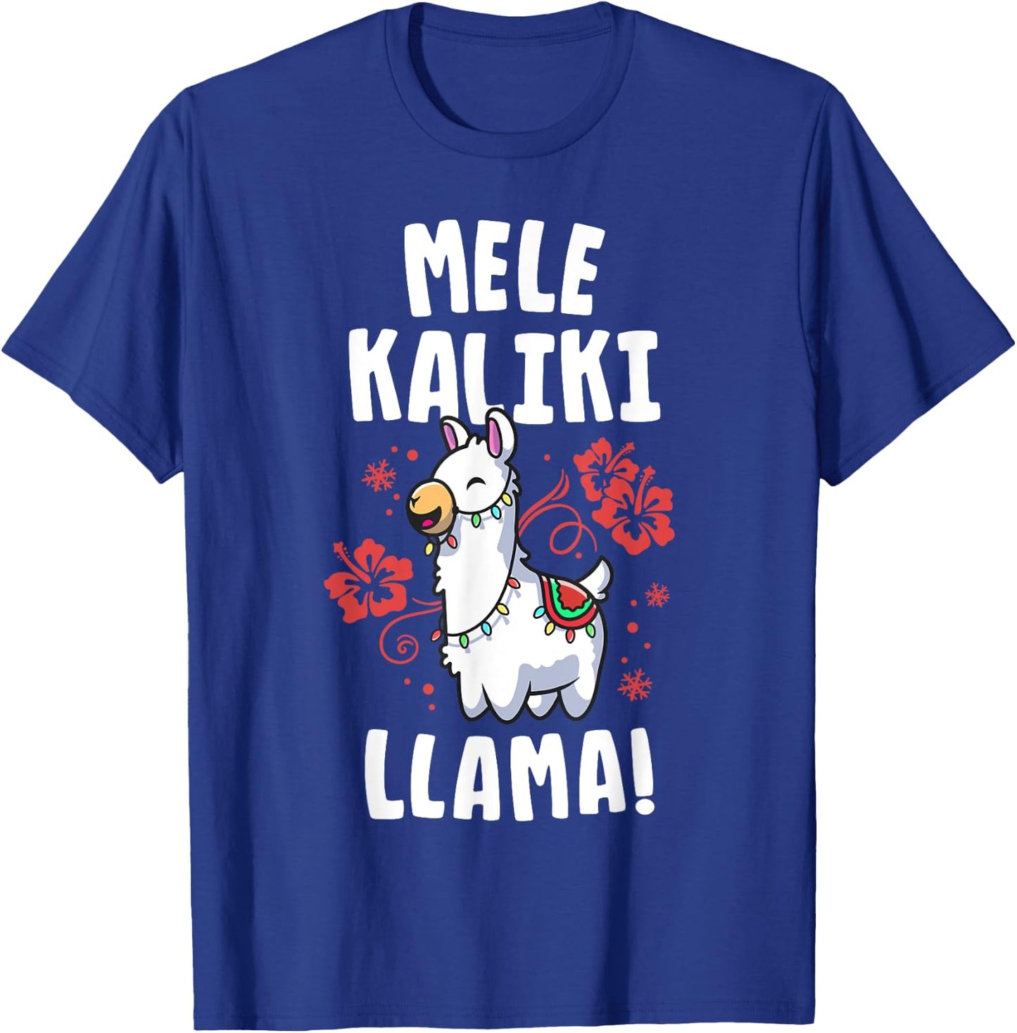 Mele Kalikimaka Shirt Hawaiian Xmas Christmas T-Shirt - T-Shirt | Royal