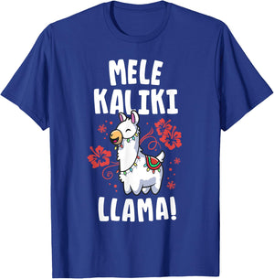 Mele Kalikimaka Shirt Hawaiian Xmas Christmas T-Shirt - T-Shirt | Royal