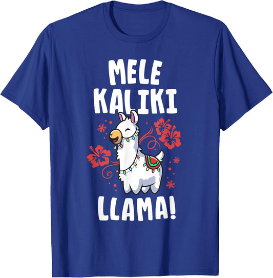 Mele Kalikimaka Shirt Hawaiian Xmas Christmas T-Shirt - T-Shirt | Royal