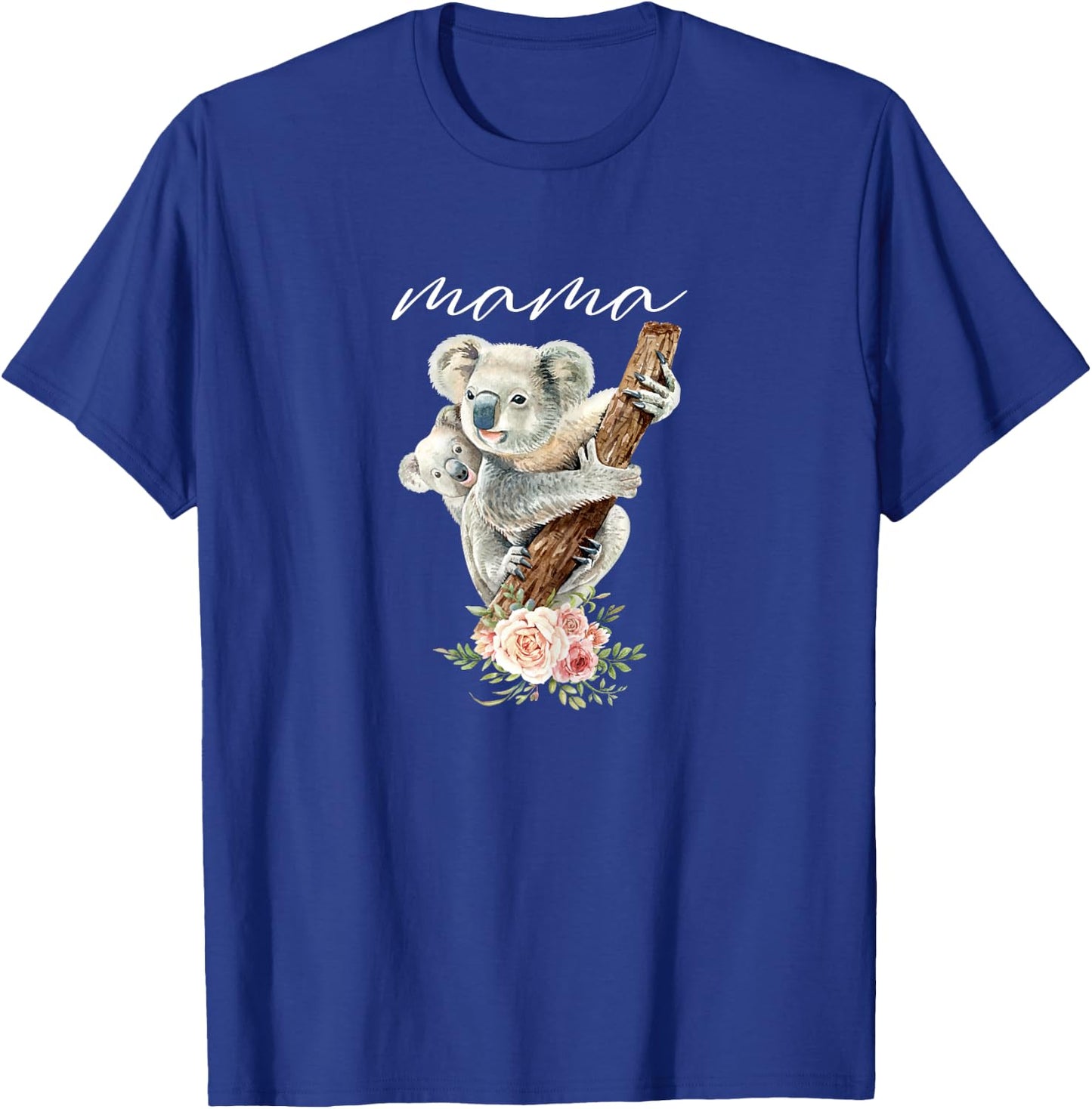 Mama Koala Shirt New Mom Koala Bear Mommy Gift Mother T-Shirt - T-Shirt | Royal
