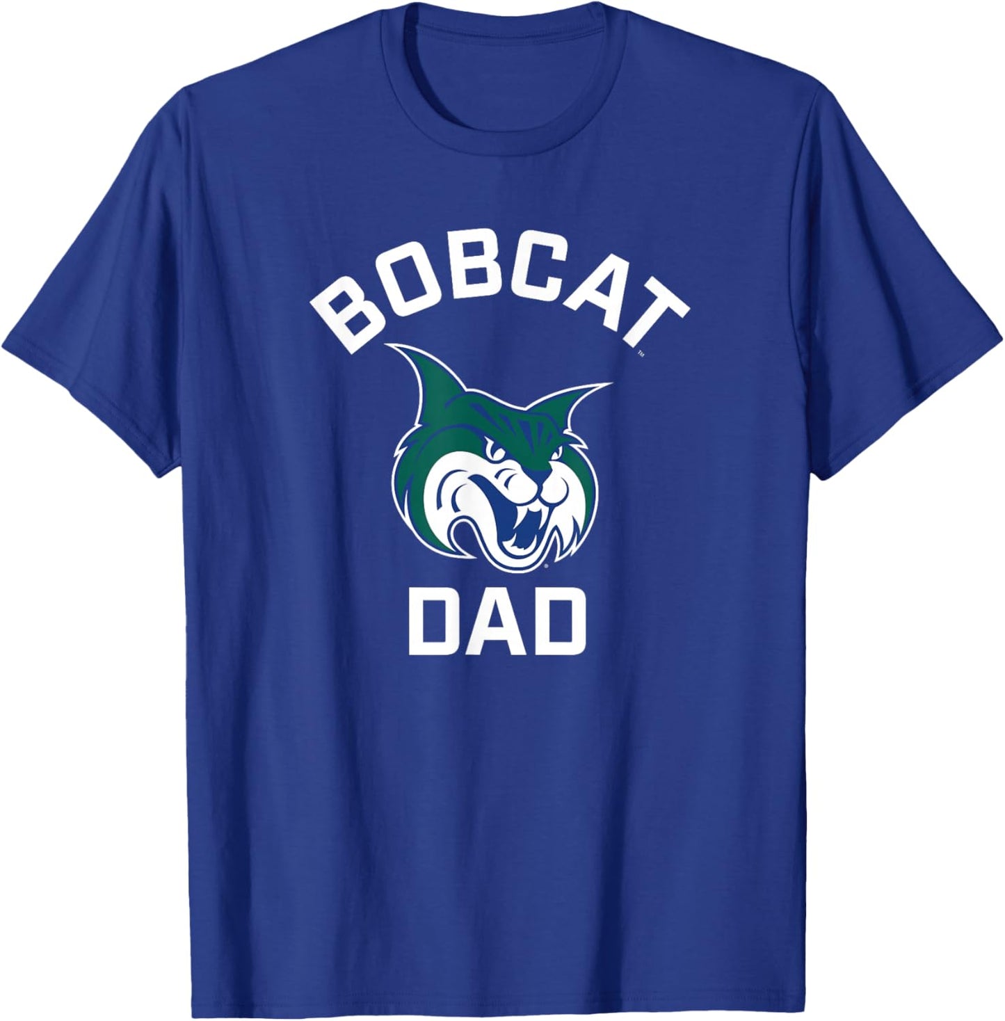 Georgia College GCSU Bobcats Arched Dad T-Shirt - T-Shirt | Royal