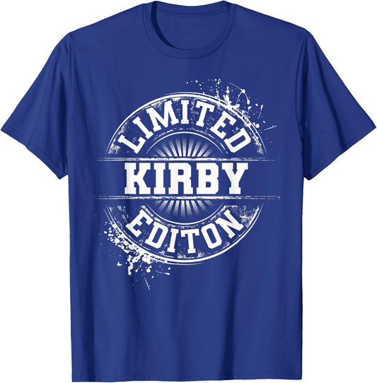 KIRBY Funny Surname Family Tree Birthday Reunion Gift T-Shirt - T-Shirt | Royal