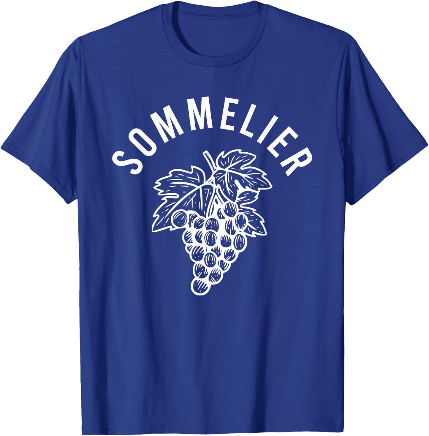 Sommelier Grapes Wine Steward Waiter Restaurant Worker T-Shirt - T-Shirt | Royal