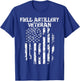 Field Artillery Veteran T-Shirt - T-Shirt | Royal