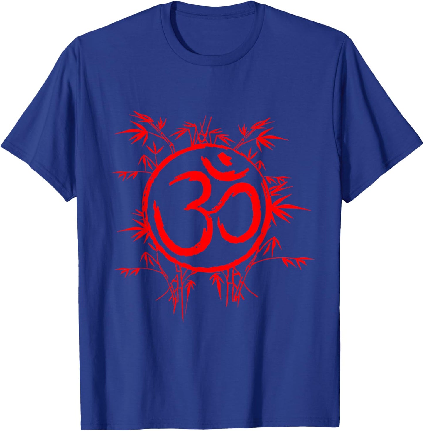 Om Ohm Aum Symbol Spiritual Yoga Gift T-Shirt - T-Shirt | Royal