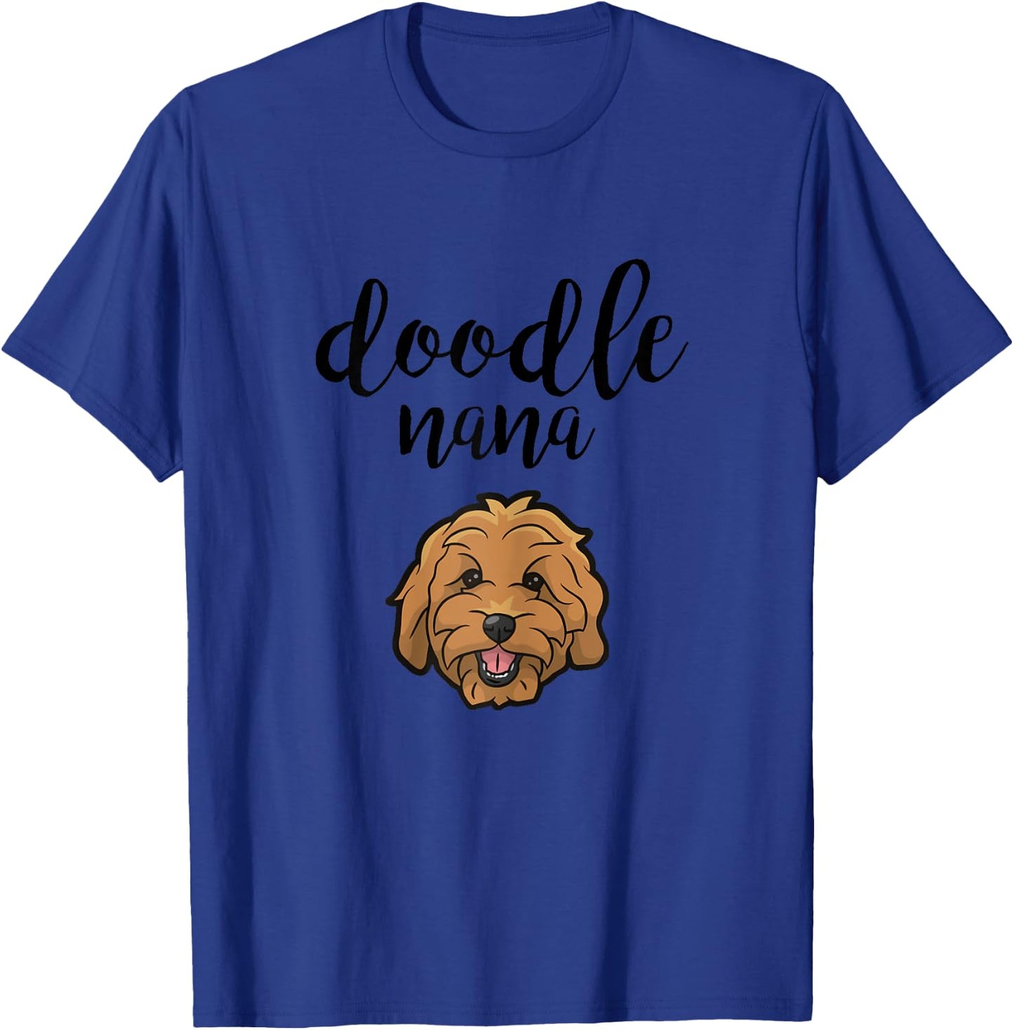 Goldendoodle Nana - Doodle Grandma Cute Dog T-Shirt - T-Shirt | Royal