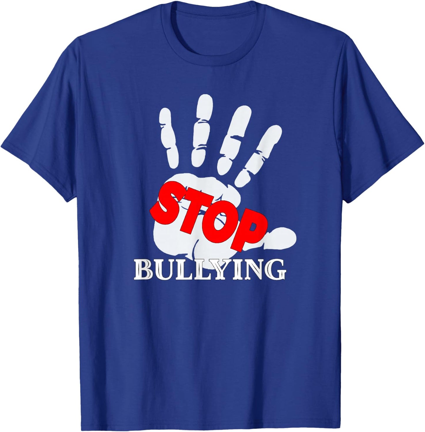 Stop Bullying Anti Bullying Pink Day Unity Day T-Shirt - T-Shirt | Royal