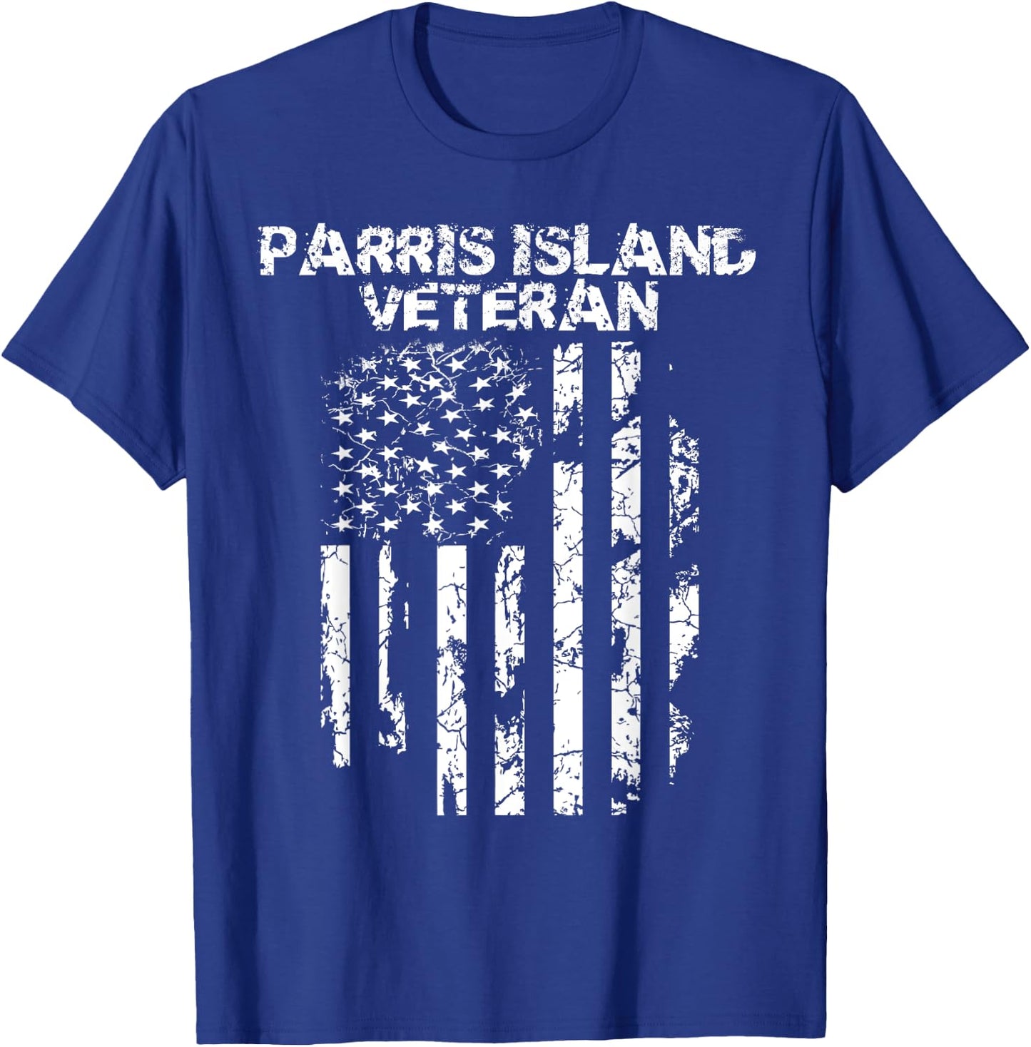 Parris Island Veteran T-Shirt - T-Shirt | Royal