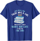 Once upon a timee there was a girl who loved catts and books T-Shirt - T-Shirt | Royal