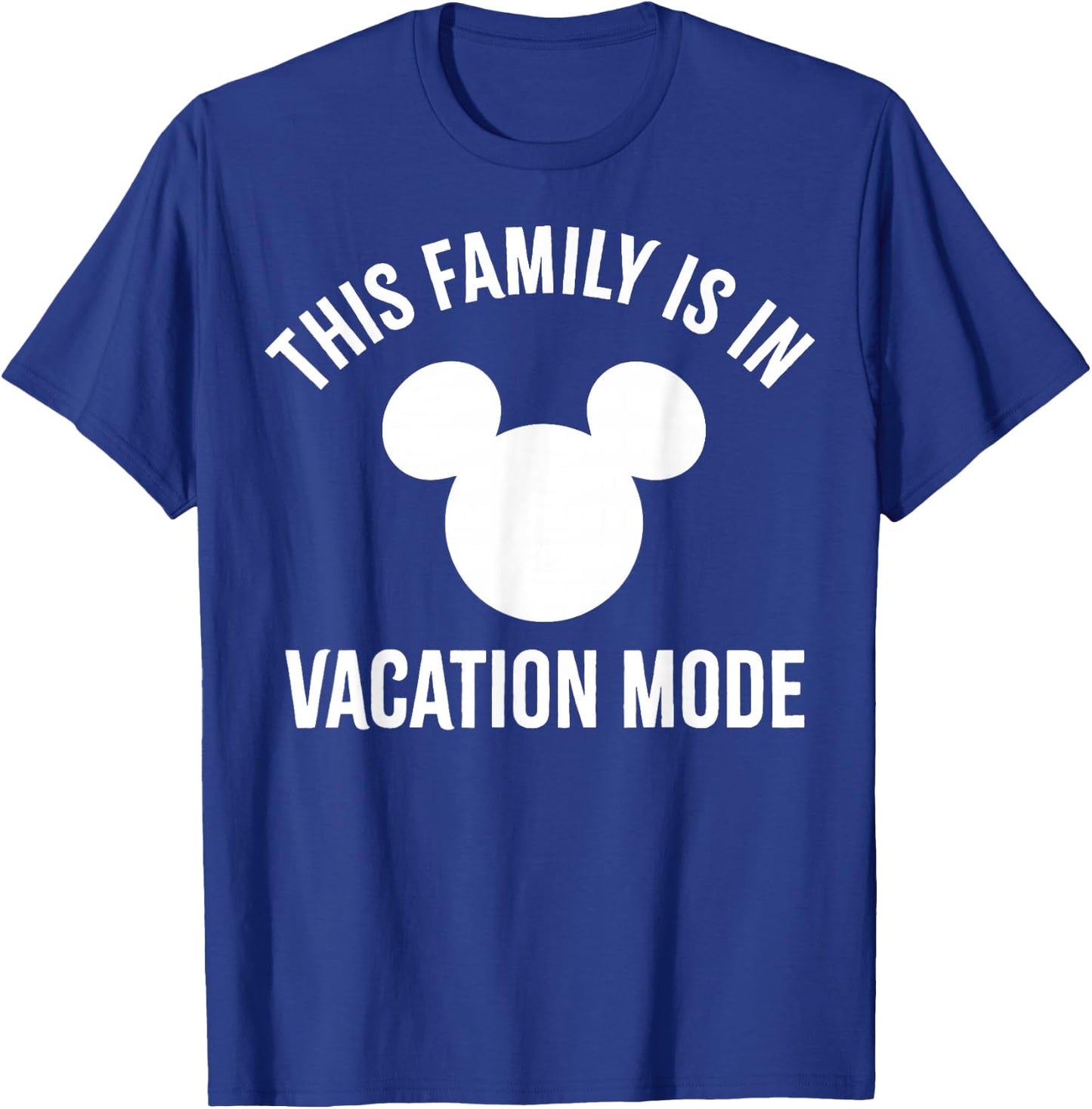 Disney Mickey and Friends This Family is in Vacation Mode Small T-Shirt - T-Shirt | Royal