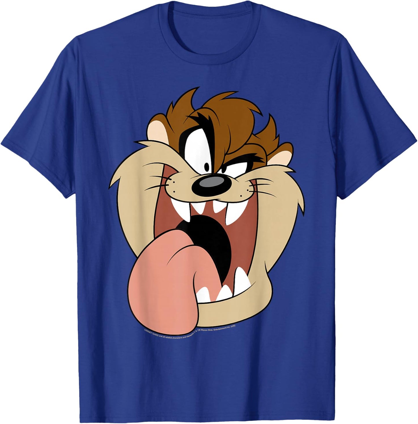 Looney Tunes Taz Big Face T-Shirt - T-Shirt | Royal