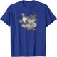 Flock Of Pigeon Breeder Pigeon Racing Gift T-Shirt - T-Shirt | Royal