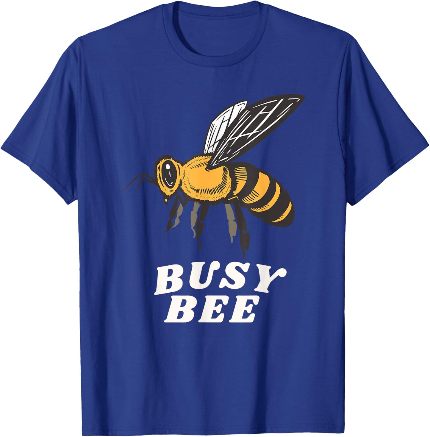 Busy Bee Plant Lover Hipster Bees Queen Garden Gardening T-Shirt - T-Shirt | Royal