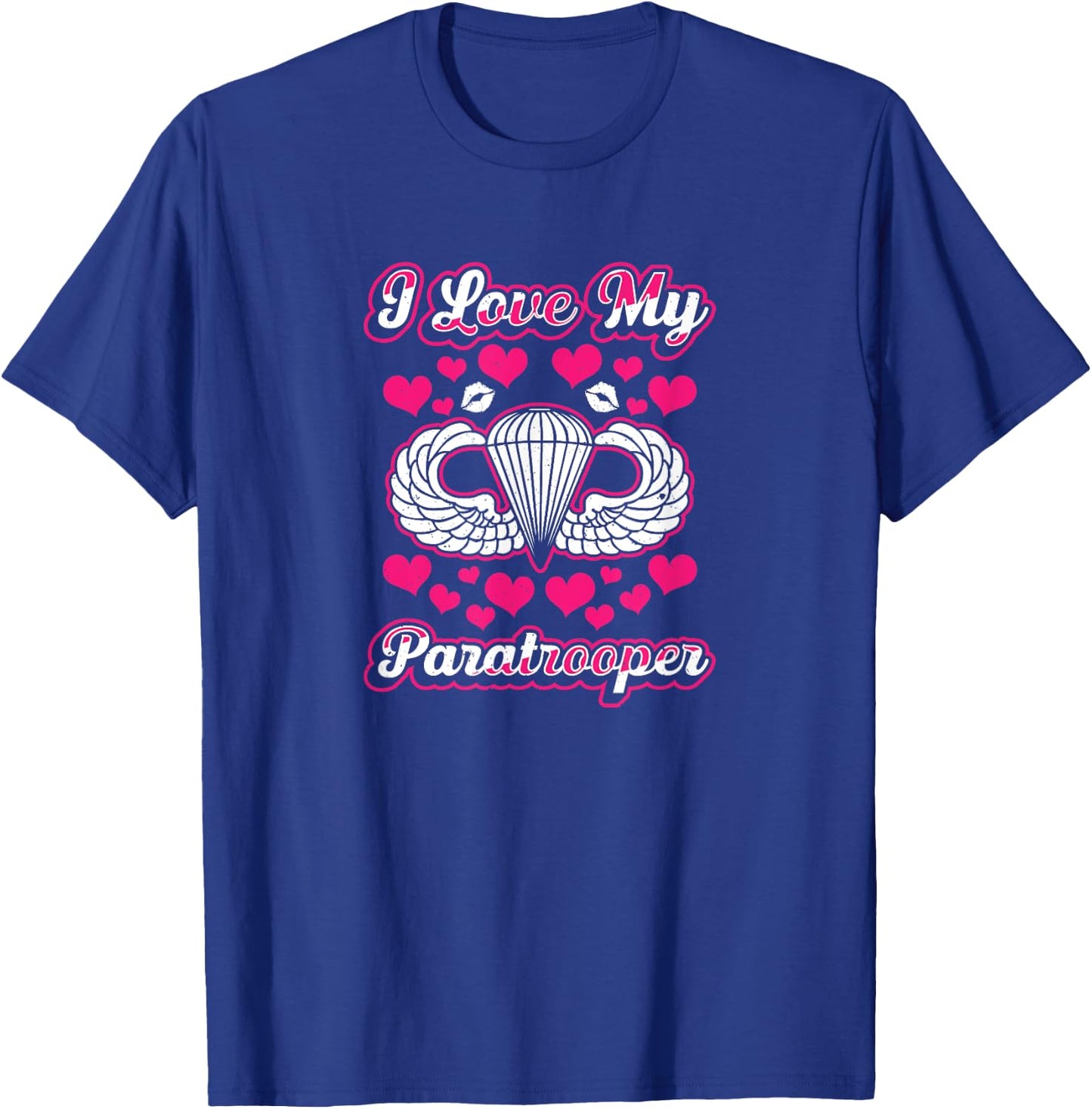 82nd Airborne Shirts Paratrooper Wife Girlfriend T-Shirt - T-Shirt | Royal