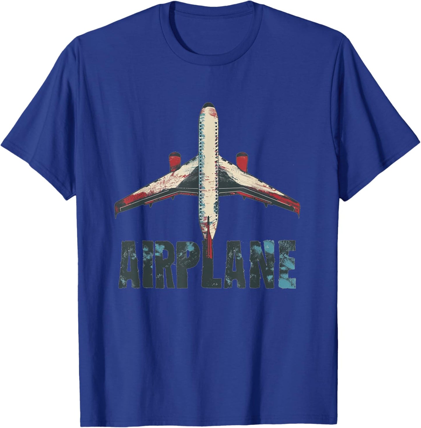 Pretty Airplane Costume for Boys and Girls T-Shirt - T-Shirt | Royal