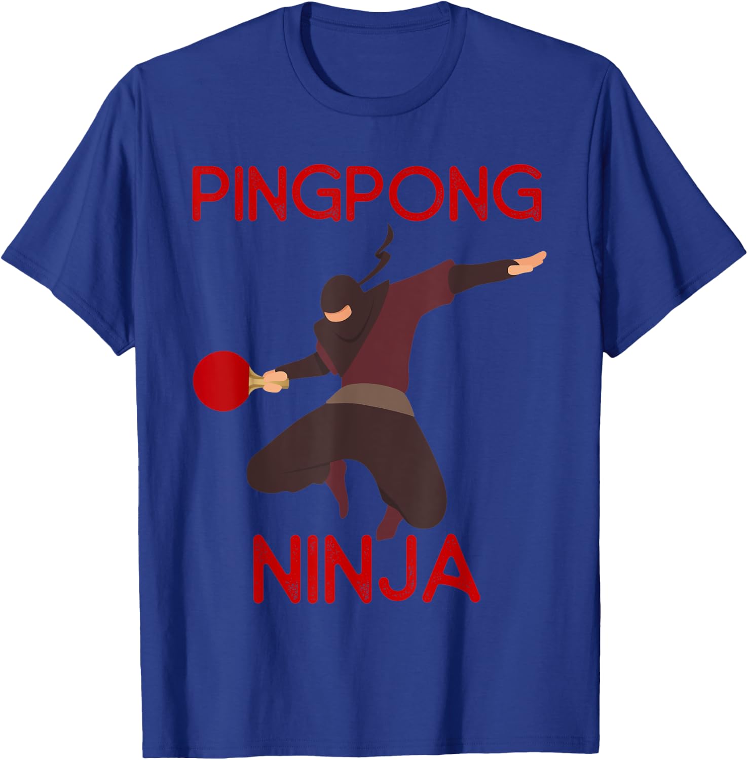 Ping Pong Ninja Funny table tennis Boys Gift T-Shirt - T-Shirt | Royal