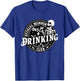 Day Drinking Club Official Member Skeleton Beer Drinker T-Shirt - T-Shirt | Royal
