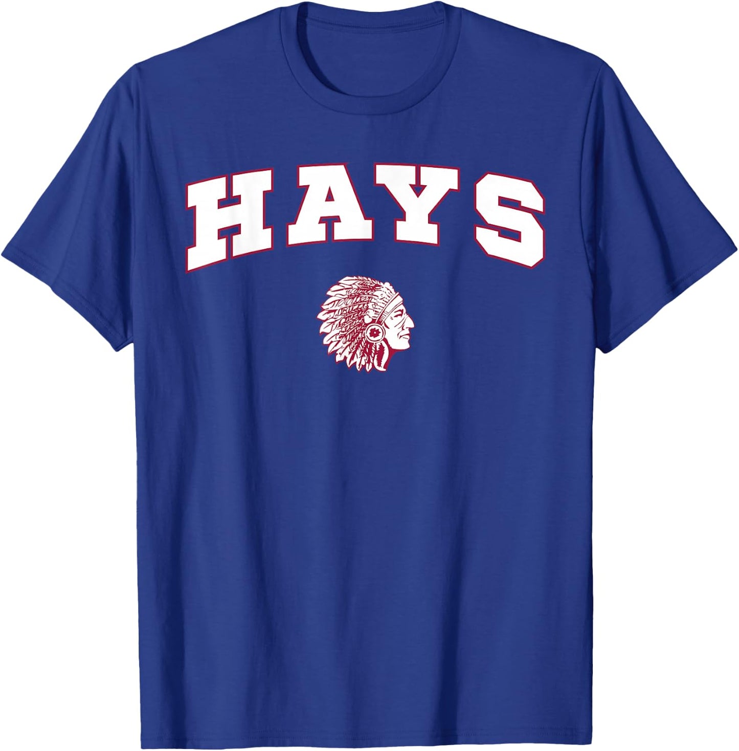 Hays High School Indians T-Shirt - T-Shirt | Royal