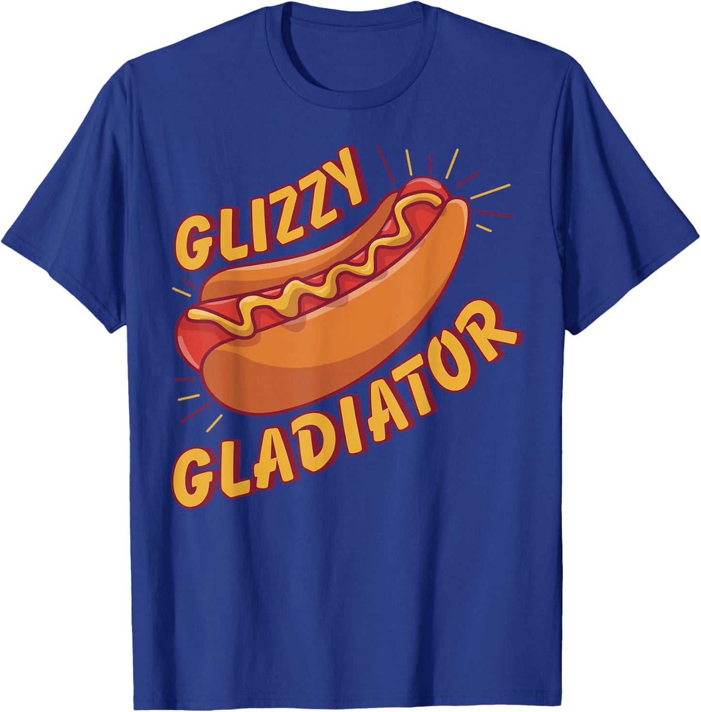 Glizzy Gladiator T-Shirt - T-Shirt | Royal