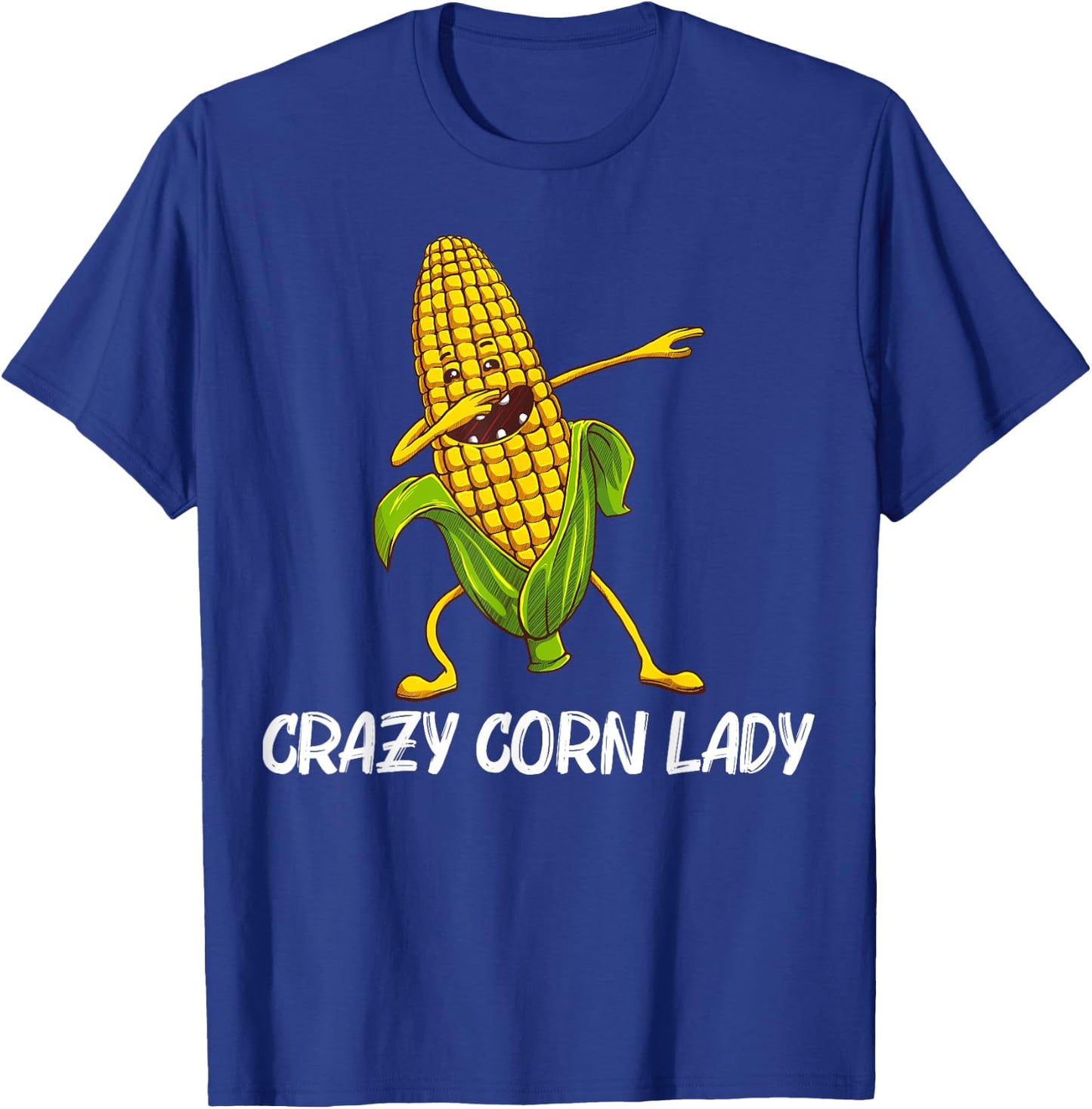 Funny Corn Gift Mom Corn On The Cob Costume Farmer T-Shirt - T-Shirt | Royal