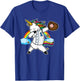 Unicorn Baseball Rainbow Baseball Lover I Unicorn Baseball T-Shirt - T-Shirt | Royal