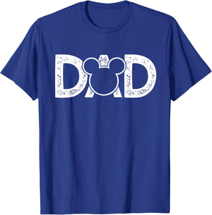 Disney Mickey Mouse Dad T-Shirt - T-Shirt | Royal