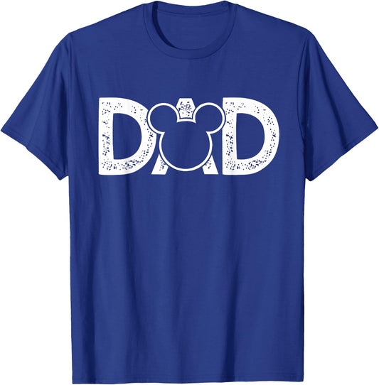 Disney Mickey Mouse Dad T-Shirt - T-Shirt | Royal