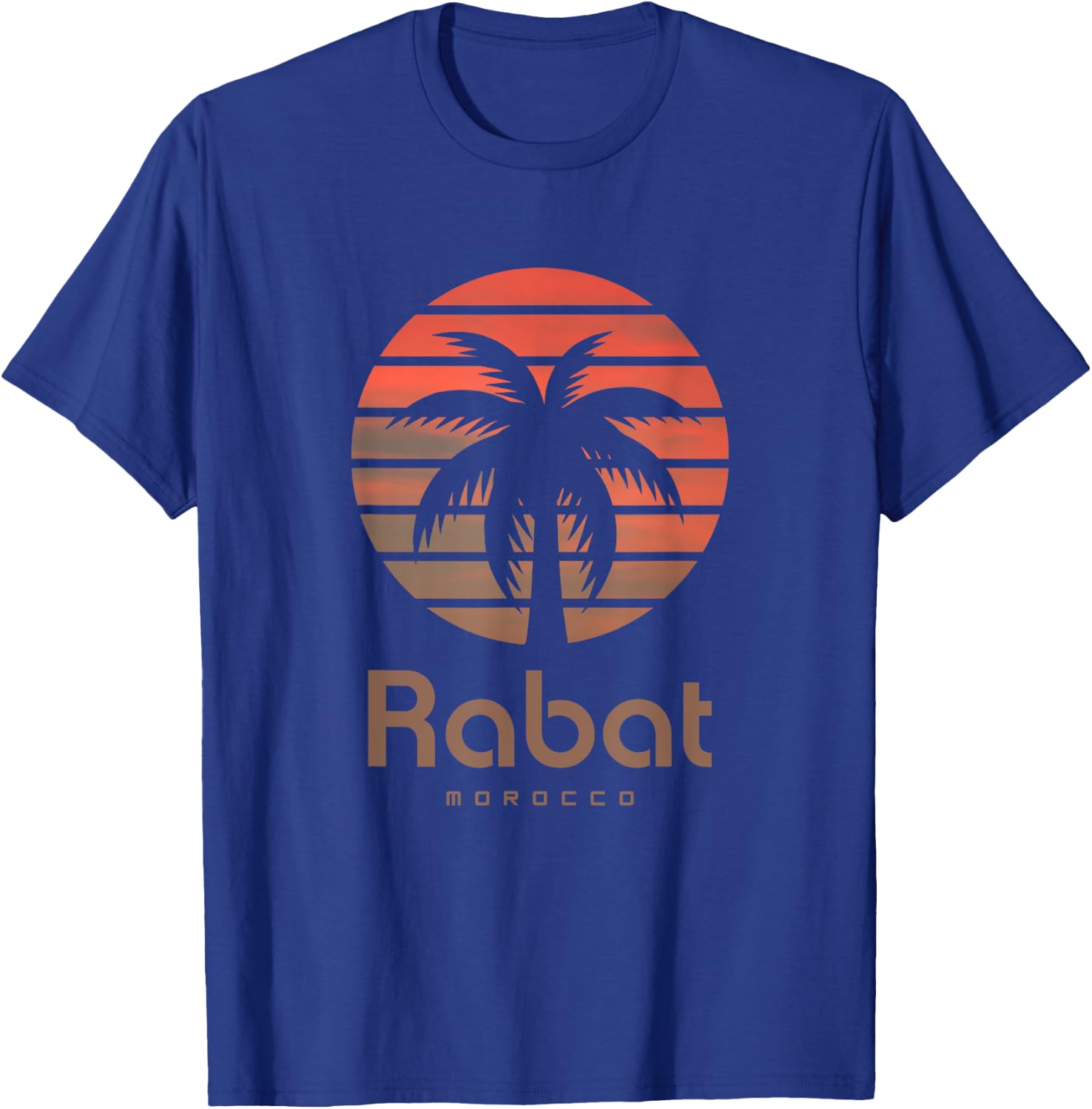 Rabat Morocco Travel Holiday Souvenir Beach T-Shirt - T-Shirt | Royal