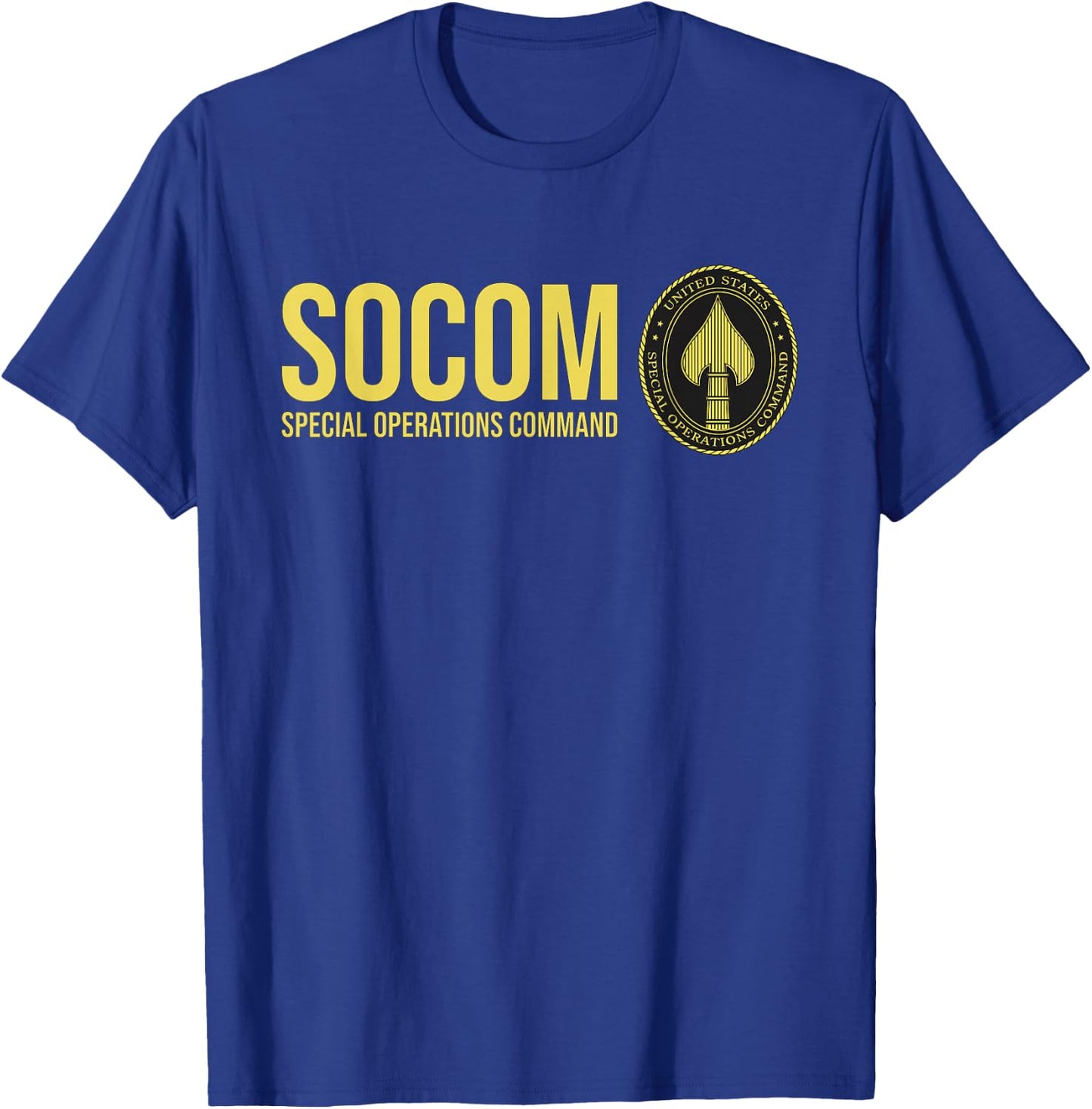US Special Operations Command SOCOM Military T-Shirt - T-Shirt | Royal