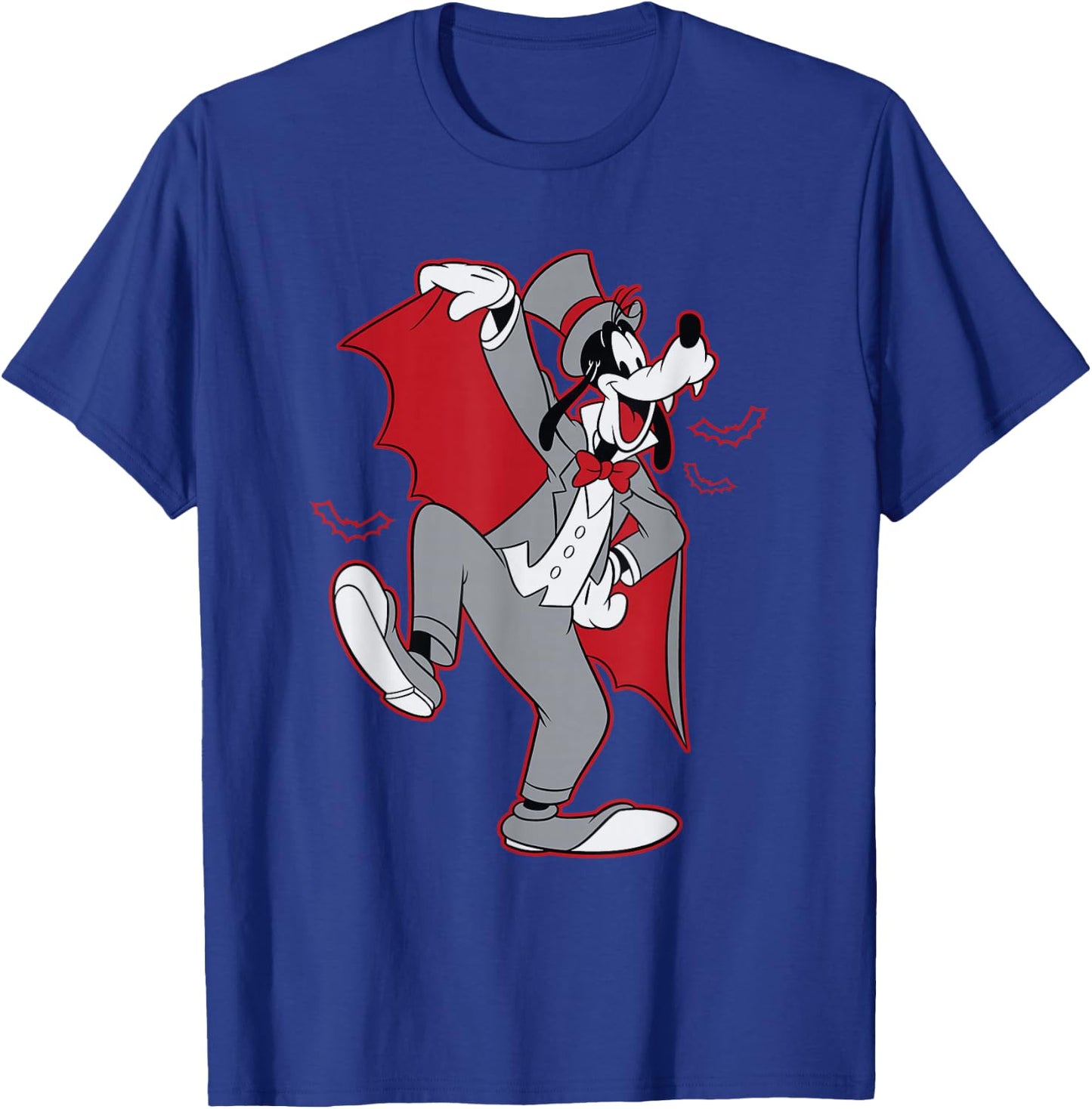 Disney Goofy in Dracula Halloween Costume T-Shirt - T-Shirt | Royal