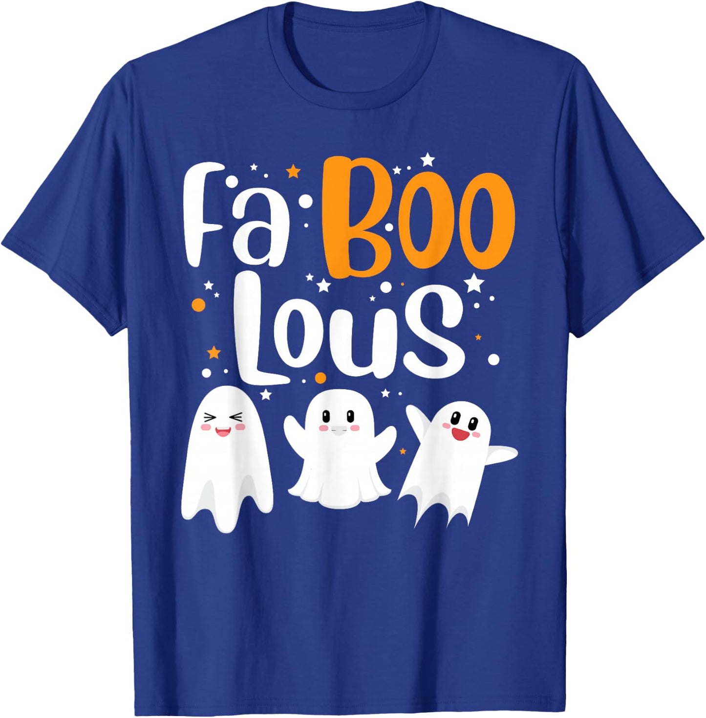 Faboolous Ghosts Funny Halloween Trick Or Treat Costume T-Shirt - T-Shirt | Royal