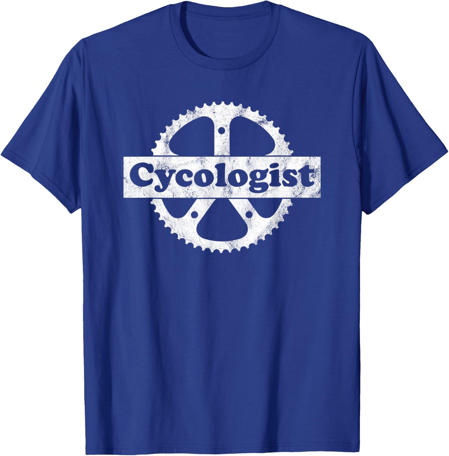 Cycologist Biking or Cycling Gift T-Shirt - T-Shirt | Royal