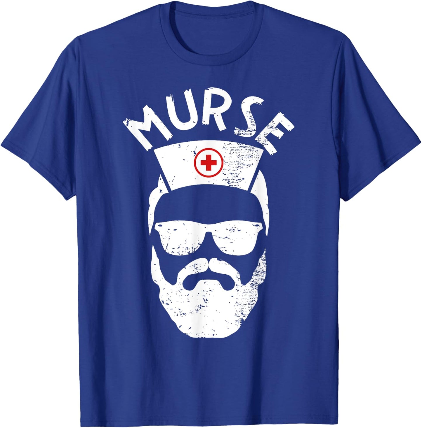 Murse Nurse Man Funny design Gift Male Nurse T-Shirt - T-Shirt | Royal