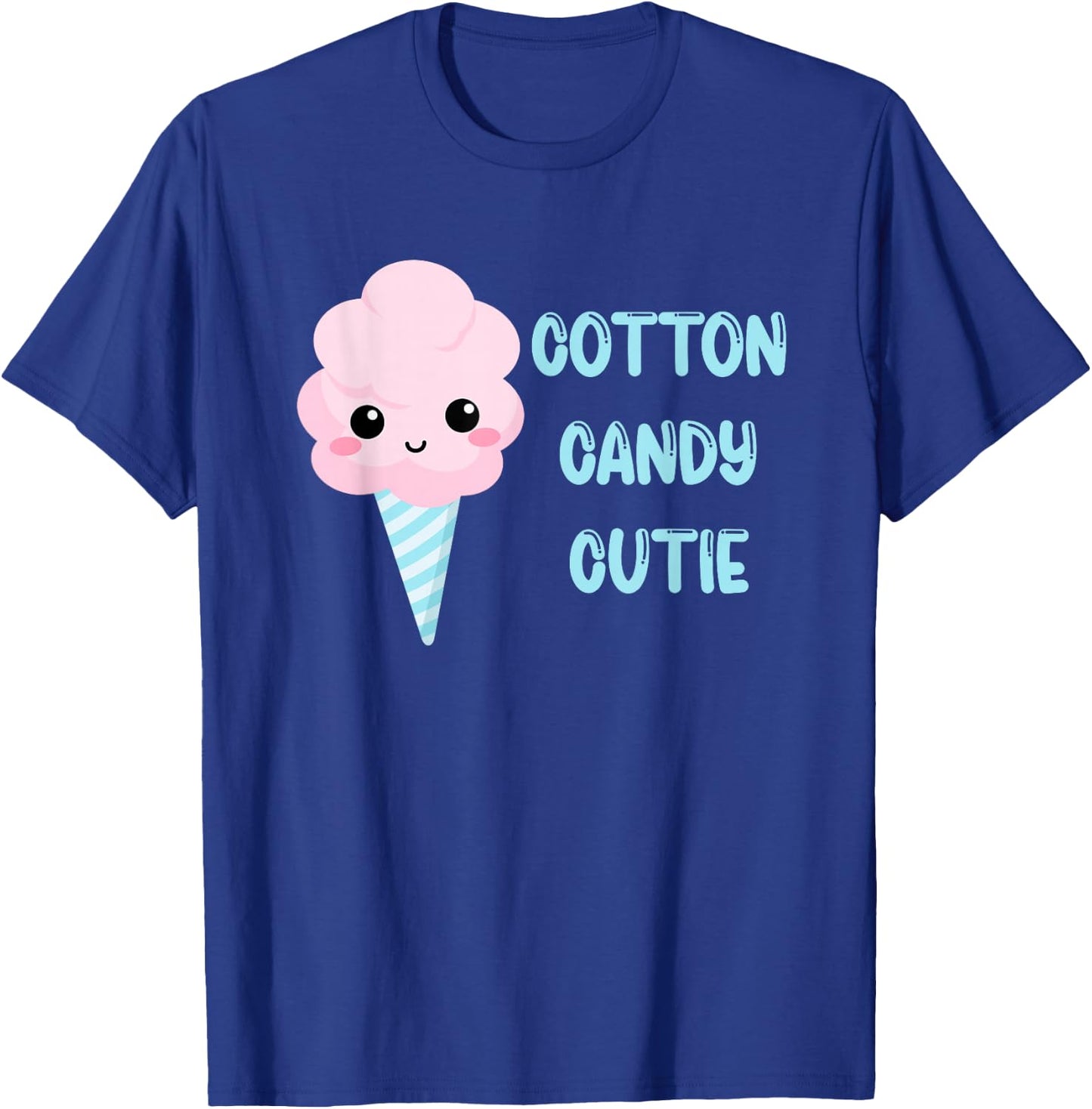 Cotton Candy Cutie Cute Kawaii Candy Floss T-Shirt - T-Shirt | Royal