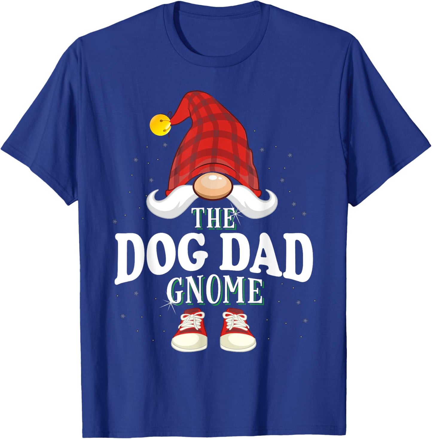The Dog Dad Gnome Family Christmas Pajama T-Shirt - T-Shirt | Royal