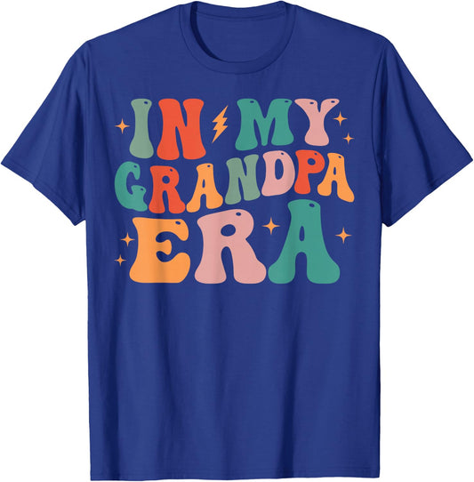 Groovy In My Grandpa Era T-Shirt - T-Shirt | Royal