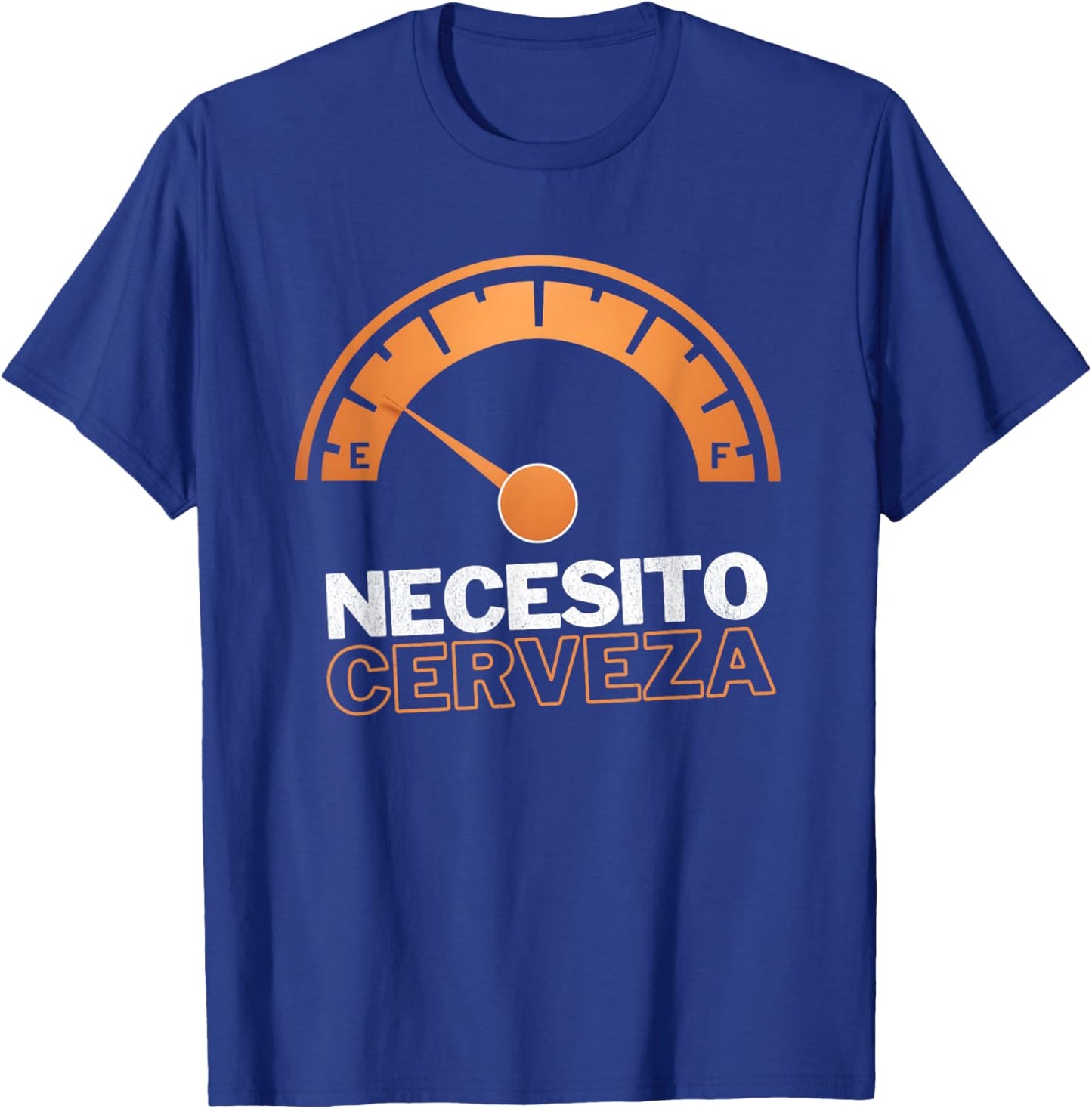 Necesito Cerveza Funny Spanish Beer Lover T-Shirt - T-Shirt | Royal
