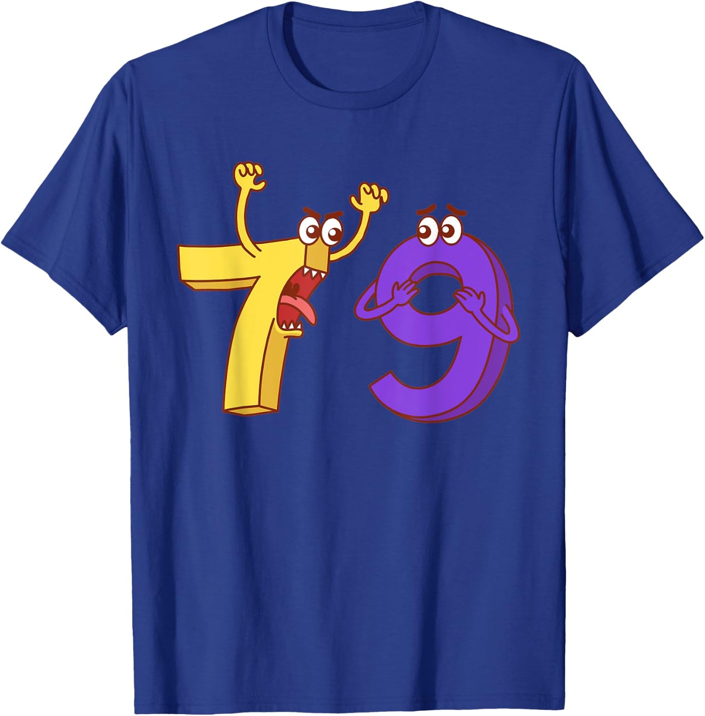 7 Ate 9 T-Shirt - T-Shirt | Royal