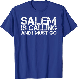 SALEM MA MASSACHUSETTS Funny City Trip Home Roots USA Gift T-Shirt - T-Shirt | Royal